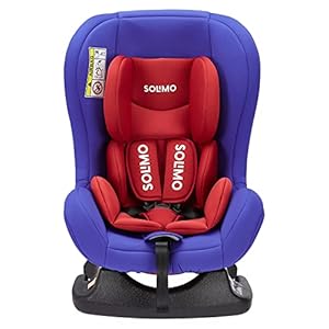 Amazon Brand – Solimo Car Seat for 0-4 Years Kids, Red