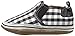 Robeez Liam Soft Sole Crib Shoe (Infant), Black/White, 0-6 Months M US