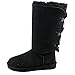 UGG Australia Women's Bailey Bow Tall, Black, 7 B - Medium