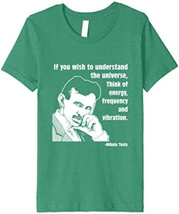 Kids Calvin Mira t shirt Nikola Tesla If you wish to understand 8 Kelly Green