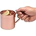 Moscow Mule Copper Mug, 100% Pure Without Lining, Unique Quality Design – Copper Sourced From the USA, FDA and California Proposition 65 Approved, 16 oz.