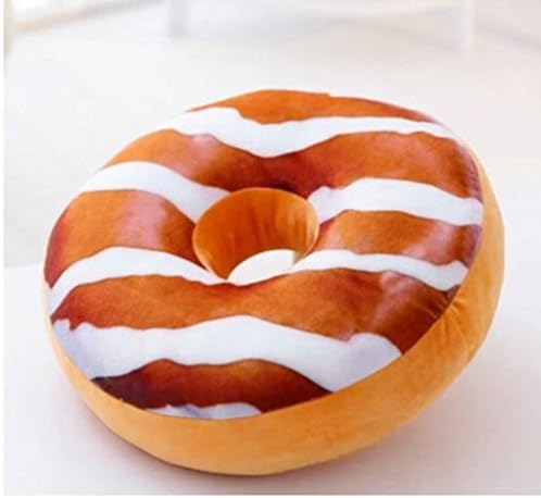 Donuts, plush toys, office chair cushion, backrest cushion, sofa nap pillow bed car pillow40cm (D)