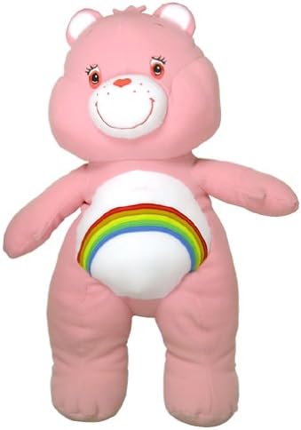 Amazon Com Care Bears Cheer Bear Cuddle Plush Pillow Home Kitchen