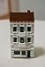 Outland Models Railway Miniature Building City House Style B Stackable Z Scale