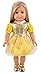 Ebuddy 3-sets Doll Clothes Party Dress Clothes For 18 inch American Girl Doll