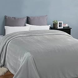 EASELAND Soft Queen Size Blanket Warm Microplush