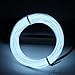 Lerway 3M/ 9.84FT Rope Neon Flexible Light Strip EL Wire Cable DIY Multicolor Cosplay Party Decoration (White)
