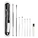 8 Pcs Ear Pick, MUIIGOOD Earwax Removal Kit Ear Cleansing Tool Set, Ear Curette Stainless Steel Ear Hygiene Care Sets with a Cleaning Brush & Storage Box
