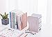 Yontree Adjustable Metal Bookends Books Holder Stand Desk Heavy Duty Non-Skid (3.9