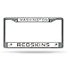 NFL Washington Redskins Chrome Plate Frame,12-Inch by 6-Inch,Silver