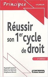 Réussir son 1er cycle de droit