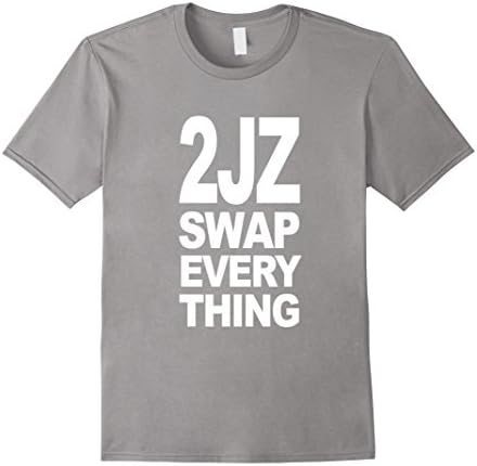 Mens 2JZ Swap Everything (White Design) Large Slate