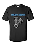 Gear Head Great Gift For Any Car Motor Automotive Fan - Unisex Tshirt Black S