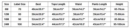 FEITONG Baby Girls Long Sleeve Letter Top + Plaid Pants + Hat + Headband 4 Piece Set(6-12M,Black) - Thumbnail 6