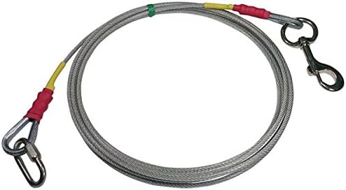 Replacement Lead Line FDR-100HD with Heavy Duty Pulley and Bolt Snap 15 FT