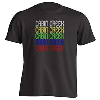 Amazon Com Vintage Style Retro Hometown Cabin Creek Wv 25035