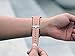 bayite Leather Bands for Fitbit Ionic Genuine Leather Replacement Accessories Straps for Fitbit Ionic Smart Fitness Watch Women Men Beige