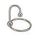 Eastern Delights Stainless Penis Cock Rings with Urethral Sounds Ball
