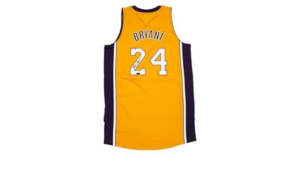 kobe signed jersey panini