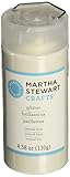 Martha Stewart Crafts Fine Glitter, Crystal, 4.58 Ounces
