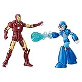 Marvel Gamerverse Marvel vs Capcom: Infinite Iron Man & Mega Man X Exclusive Action Figure 2-Pack