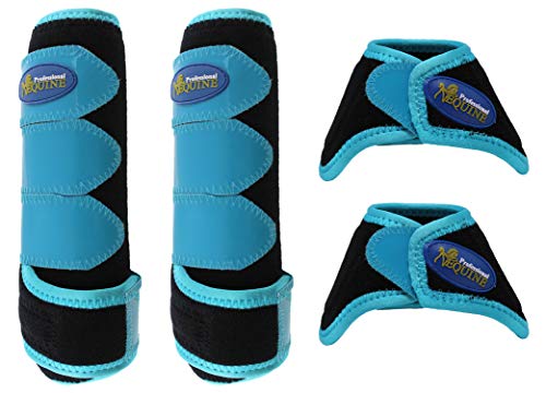 Professional Equine Horse Medium Sports Medicine Splint Bell Boots