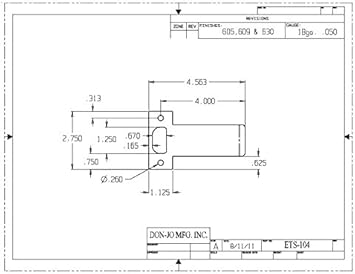 Extended Lip Strike Finish Duronatic Coat Size 2 75 H X 4 W X 0 05 D Amazon Com