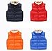 Taiycyxgan Toddler Kid Boys Girls Winter Fleece Vest High Neck Warm Waistcoat Jacket