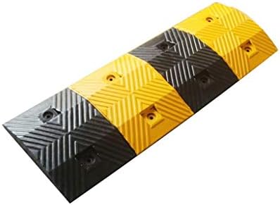 LXDXPD Rubber Highway Speed Bump,Workplace Depot 5mph Speed Ramp Bundle Community High 4cm