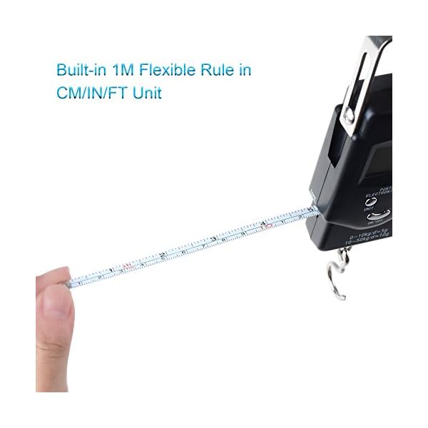 MOOBOM-110lb50kg-Hanging-Fish-Scale-Portable-Backlit-LCD-Display-Digital-Electronic-Balance MOOBOM-110lb50kg-Hanging-Fish-Scale-Portable-Backlit-LCD-Display-Digital-Electronic-Balance