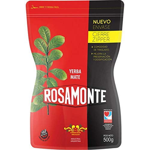 Mate Tee Rosamonte - 500g Zipper - wiederverschlieÃbare Verpackung