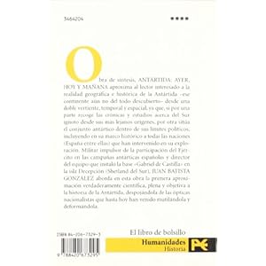 Antartida / Antarctica: Ayer, Hoy, Manana (El Libro De Bolsillo) (Spanish Edition)