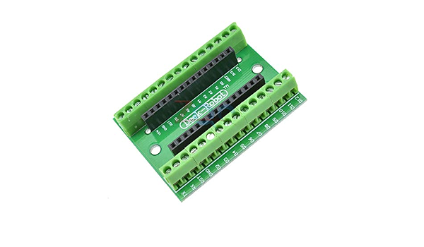 Nano V3 0 3 0 Controller Terminal Adapter Expansion Board Atmega328p Nano Io Shield Simple Extension Plate For Arduino Avr Amazon Com Industrial Scientific