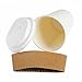 Eslite Hot Paper Coffee Cups with Lids and Sleeves,12 Ounce,50 Count,White