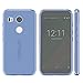 Cimo Slim Flexible TPU Cimo Shock Absorbing Case for LG Google Nexus 5X - Matte Blue