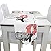 imobaby Marilyn Monroe Table Runner Home Decor, Long Rectangle Tablecloth Mat for Wedding Party Banquet Decoration 13 x 70 Inch