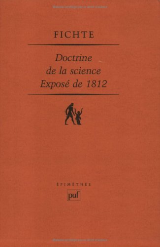 Doctrine de la science
