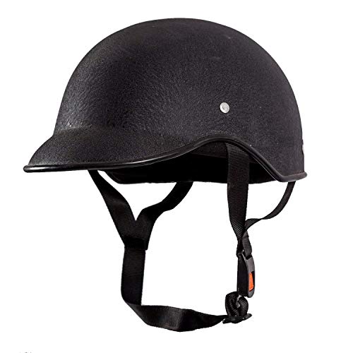 True Desire All Purpose Safety Helmet with Strap for Bikes (Black, Free Size)