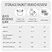 HAN-MM 5PCS Storage Baskets Woven Basket Cotton Rope Bin,Organizer for Baby Nursery Laundry Kid's Toy Beige