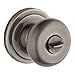 Kwikset doorknobs ZZ730H 514 6AL RCS 730H Signature Series Hancock Privacy Knobset, Iron Black