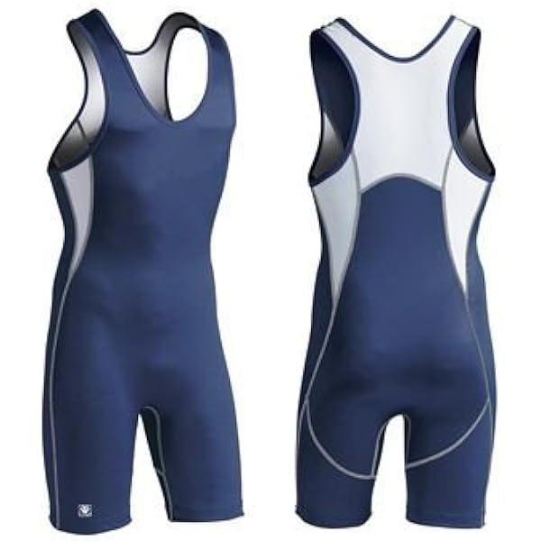 Brute Men's High Cut Wrestling Singlet - Lycra, Quad Length With Leg Gripper, Made In USA