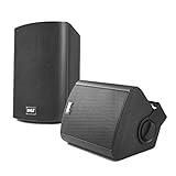 Pyle Pair of Wall Mount Waterproof & Bluetooth 6.5'' Indoor/Outdoor Speaker System