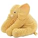 LOVOUS Super Soft Cute Big Stuffed Elephant Plush Doll, Baby Elephants Toys (Yellow)