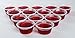 Golden Apple, 0.5-Ounce Clear Plastic Jello Shot Souffle Cups with Lids, Sampling Cup (125 Sets)…