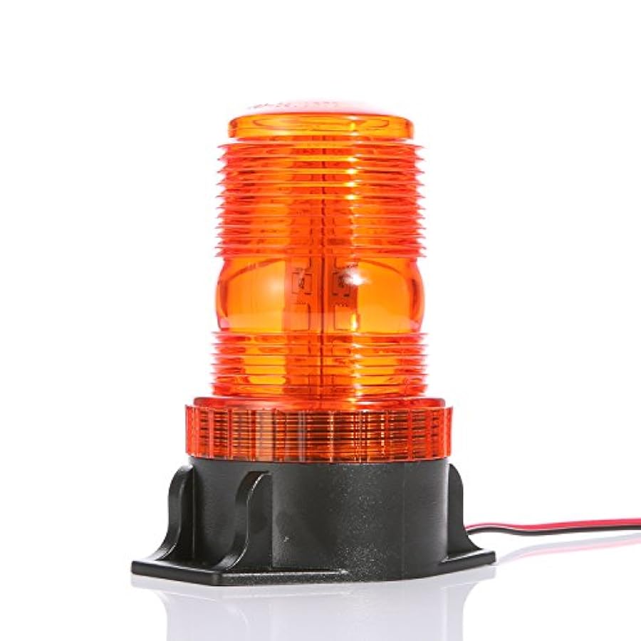 LED Emergency Strobe Light, Gledto Super Bright 30 LEDs 15W Waterproof