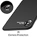 VANMASS iPhone X Case Matte Finish Flexible Soft Gel TPU Sleek Cover Shell with Thin Slim Fit and Apple Original Natural Touch for Apple iPhone X -Black