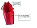RW Collections Handbag Organizer, Liner, High Quality Nylon Multi-Pocket Purse Bag Travel Organizer Insert, 13 Compartments - Large (Red/Pink)