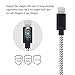 iPhone Charger, Sundix Lightning to USB Charger Cable, 8 Pin USB Sync & Charging Cords Compatible with iPhone 7/7 Plus/6s/6s Plus/6/6 Plus/5s/5c/5/SE, iPad/iPod (2Pack 6FT, White)