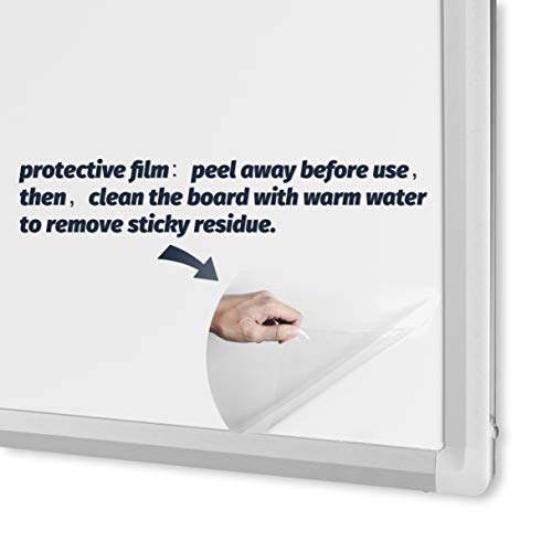 INNOVART Mobile Whiteboard 72 x 40 Inch, 360° Reversible Double Sided Magnetic Dry Erase Board with Portable Rolling Stand on Wheels - Thumbnail 3