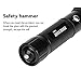 VIASA 5000 Lumens X800 Zoomable XML T6 LED Tactical Flashlight+18650 Battery+Charger+Case